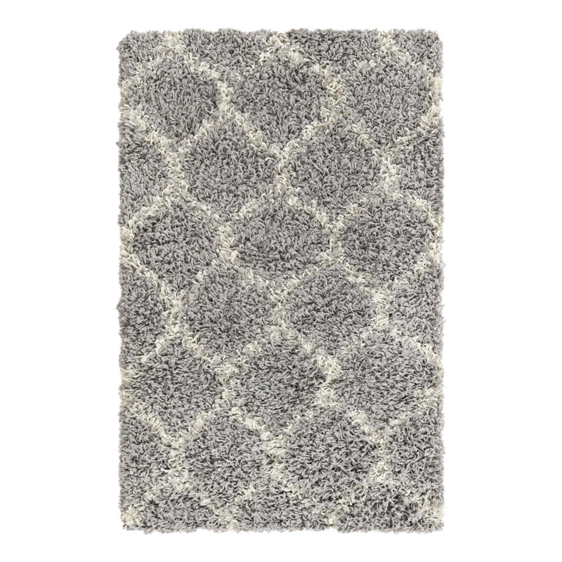 Geometric Indoor Rug, Rectangle 2' x 3'