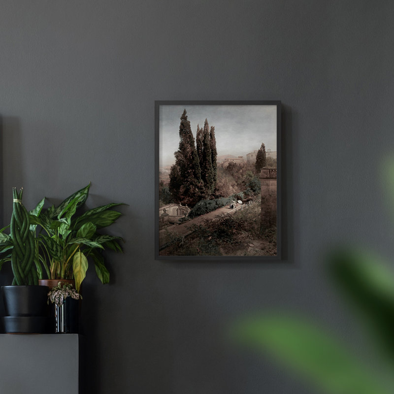 «Vintage Landscape Cxxxiii» sur papier