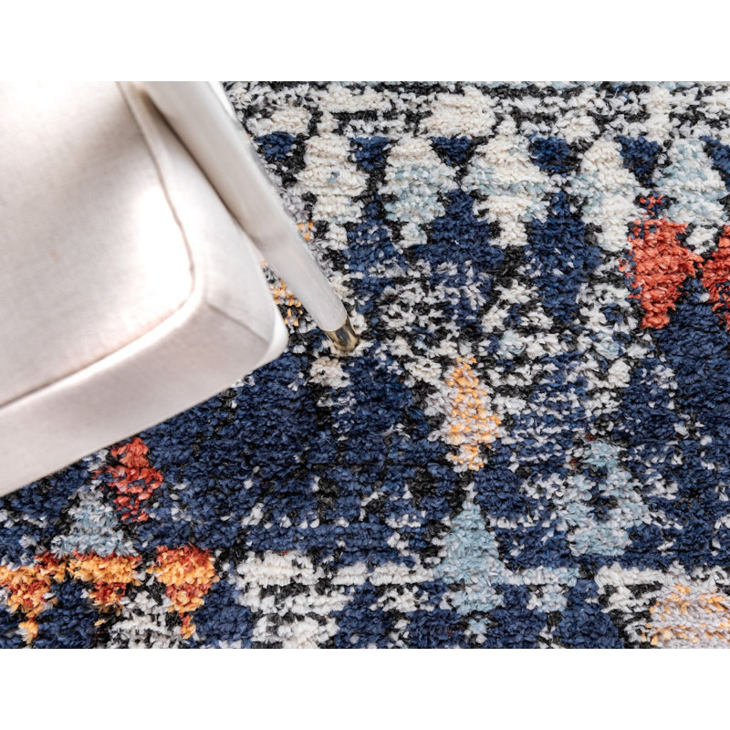 Tapis bleuet Victorville, Rectangle 2 pi 2 po x 3 pi