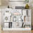 Presly 3  Tier Cube Bookcase Modern Bookshelf with 10 Cubes-646782012-632208647