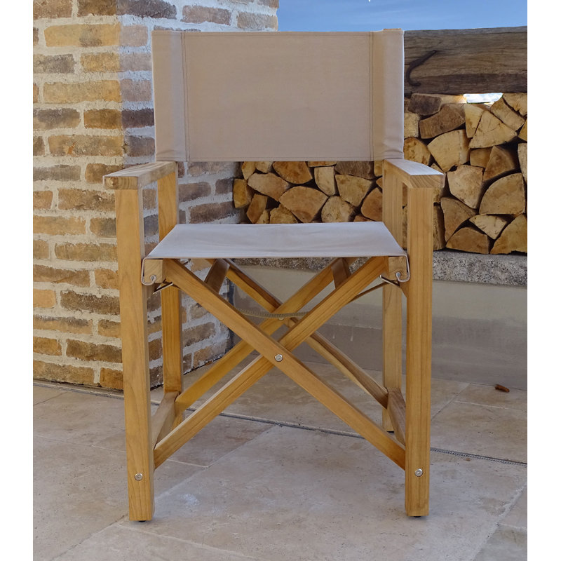 Garcia Folding Patio Dining Armchair