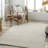 Solid Color Flatweave Jute Area Rug in Tan-1770463829