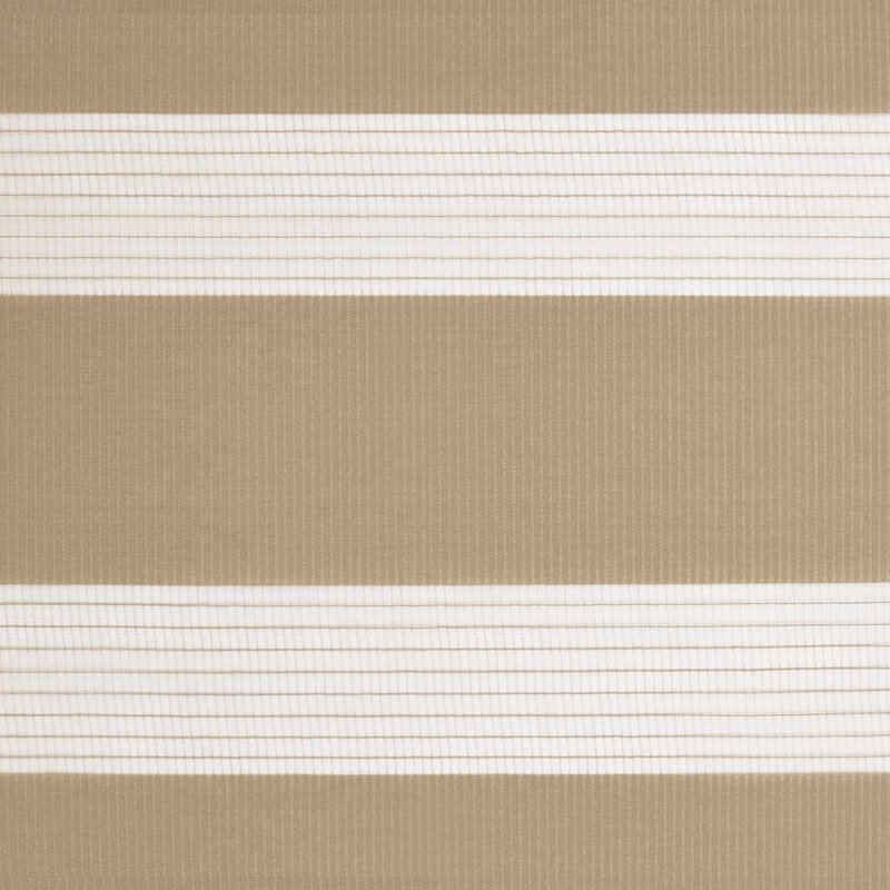George Oliver Zebra Blind Polyester, 130cmW x 200cmL, Sand Brown