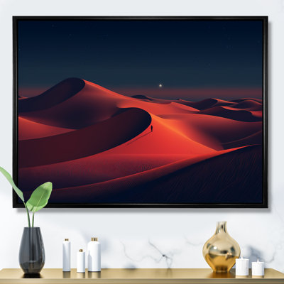 Red Desert Twilight Photo III - Art mural désert