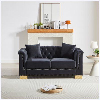 Canapé Chesterfield 62 po 62 po