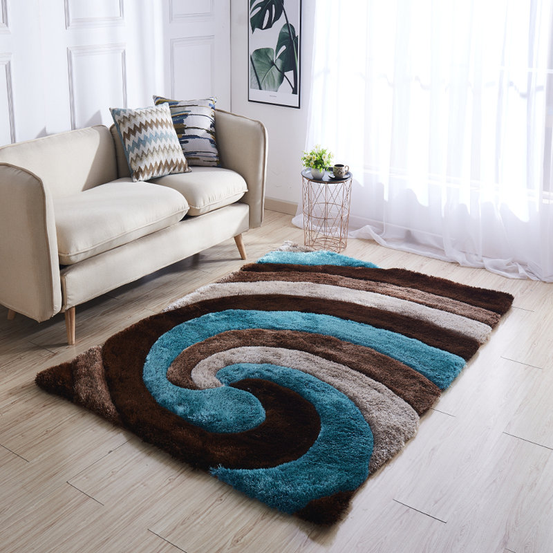 Thionville Abstract Indoor Rug, Rectangle 3'5" x 5'5"