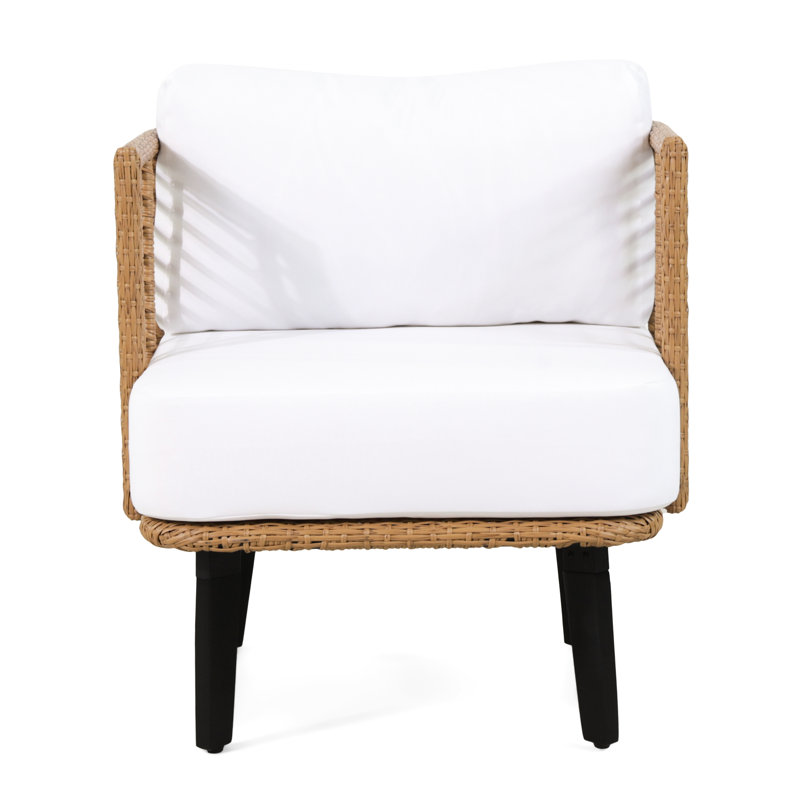 Club Chair For Gardens - Water- And Stylish Chair Modern Outdoor Comfortable Seating