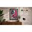 Pink Dream Glamour Retro - Framed Print-933610345-933610359