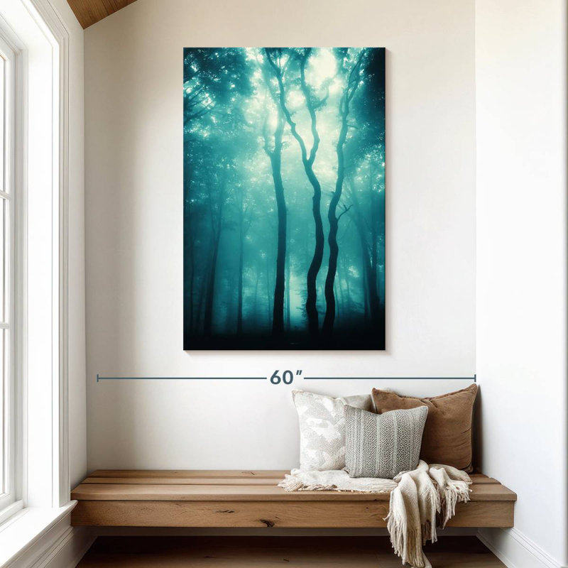 Harnek Blue Light Woods, 48" H x 32" W
