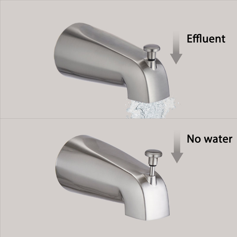 TOPCRAFT 8-Inch Wall-Mounted Rain Showerhead With Handheld Shower, Dual-Head Shower With Sliding Bar