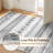 Geometric Pattern Non-Slip Area Rug, Machine Washable Soft Polyester Floor Mat for Home Decor-129595287-129595286
