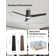 52'' Ceiling Fan with Light Kit