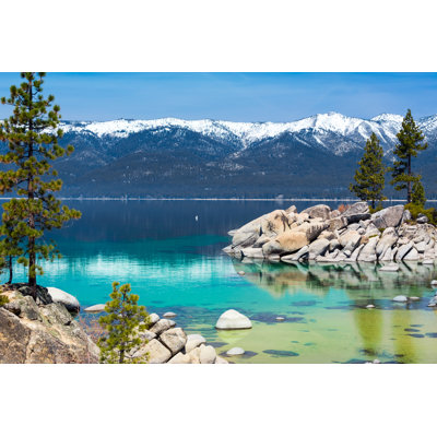 Lake Tahoe - Photographie sur toile tendue