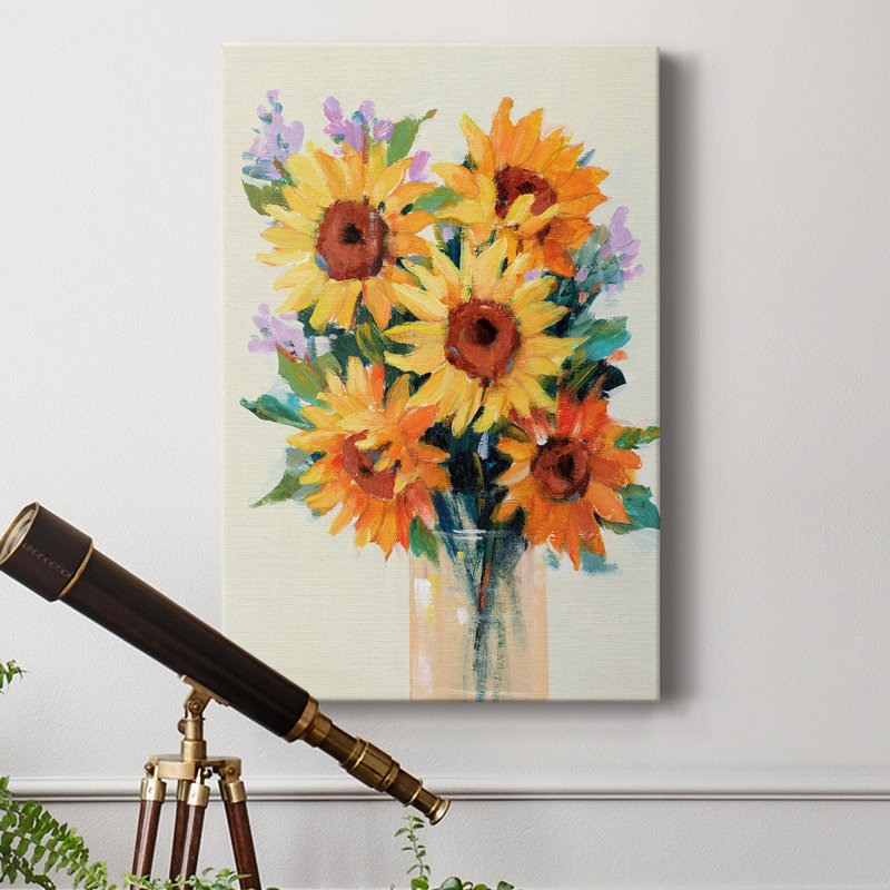 " Fresh Cut Flowers II ", 60" H x 40" W x 1" D