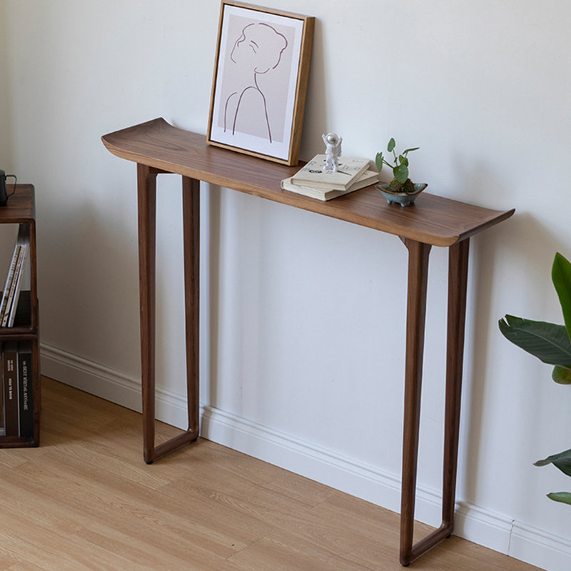 Console rétro de style chinois, H 34,6 po x l 55,1 po x P 13,8 po