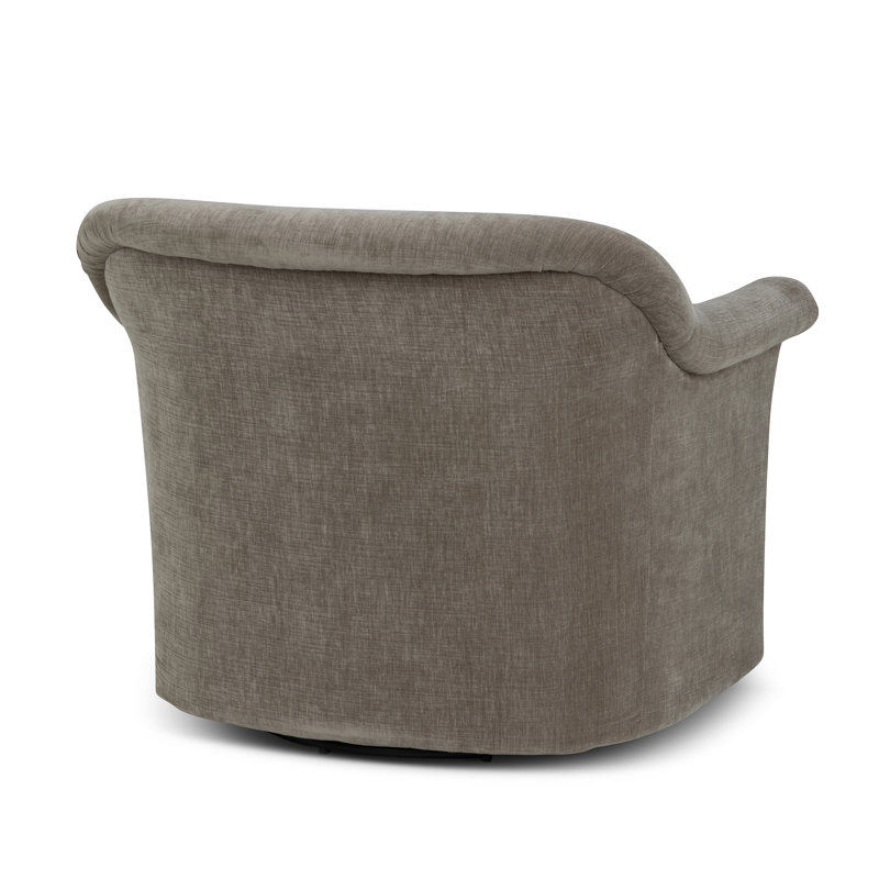 Bella Swivel Chair, Putty, Taupe