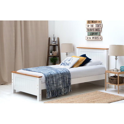 Aubrey Solid Wood Bed with Mattress