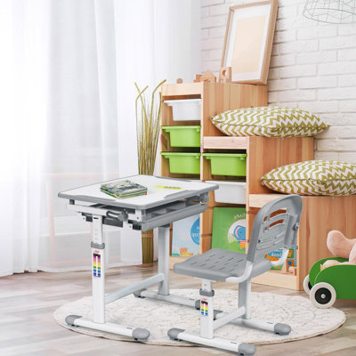 Erico 66cm Art Desk Chair Set