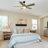  5 Blades LED Smart Ceiling Fan with Remote Control and Light Kit Included-71198861