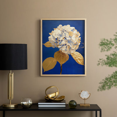 Reproduction encadrée FLORAL Series Lxxxviii - bois massif