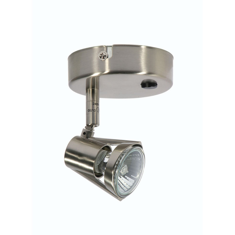Lys Semi Flush Mount, Silver