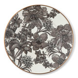 English Garden Enamel Salad/Dessert Plate