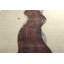 Distressed Homage Hand Knotted Wool Striped Area Rug-1996418787