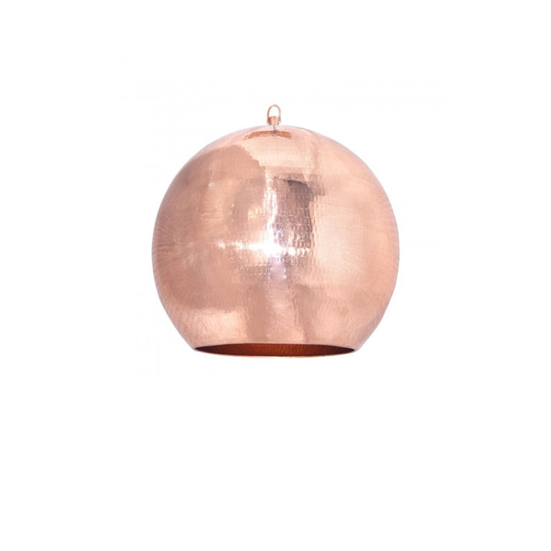 Luminaire sphère suspendu 1 lumière del simple Fabius