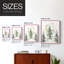 «Christmas Holiday», art encadré en bois massif-670364634-670364643