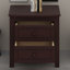 Table de chevet 2 tiroirs Mid Century-129045528