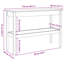 110cm Solid Wood Console Table