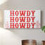 Howdy - Toile tendue avec châssis - Prêt à accrocher-682553446