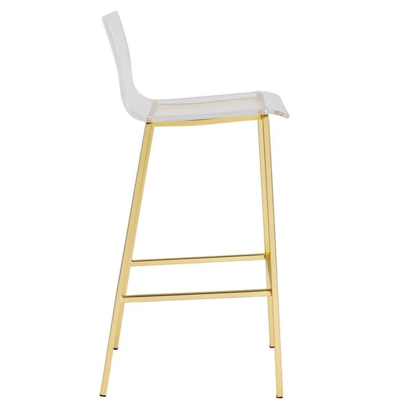 Counter Stool with Metal Frame