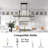 Justyce 8 - Light 49.2" Large Linear Kitchen Island Dimmable Chandelier