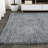 Collesse Solid Shag Gray Rug-619184708