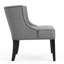 Fauteuil à oreilles capitonné Staas-22742062