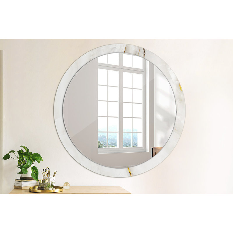 Huldar Glass Flat Wall Mirror