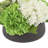 Organic Modern Arrangement with Orchids and Hydrangeas