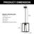 Bulk Square Kitchen Island Pendant Lighting Single Pendant