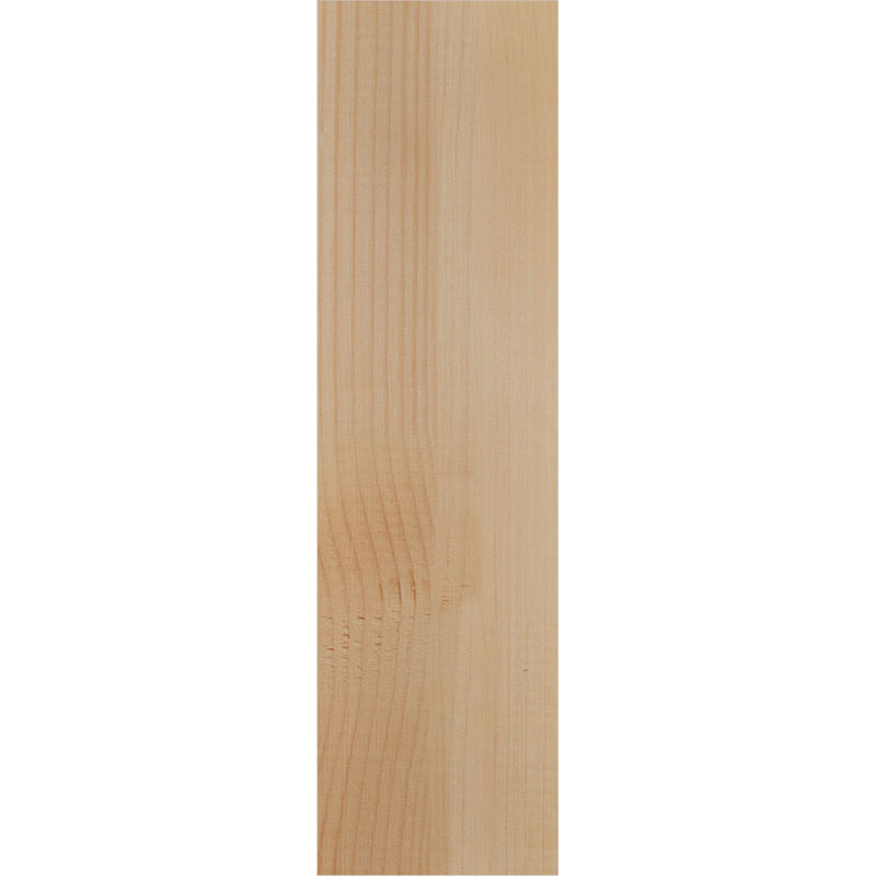 Corbeau Carmel avec plaque arrière, H 20 po x l 5,5 po x P 12 po, Sapin de Douglas, Lisse
