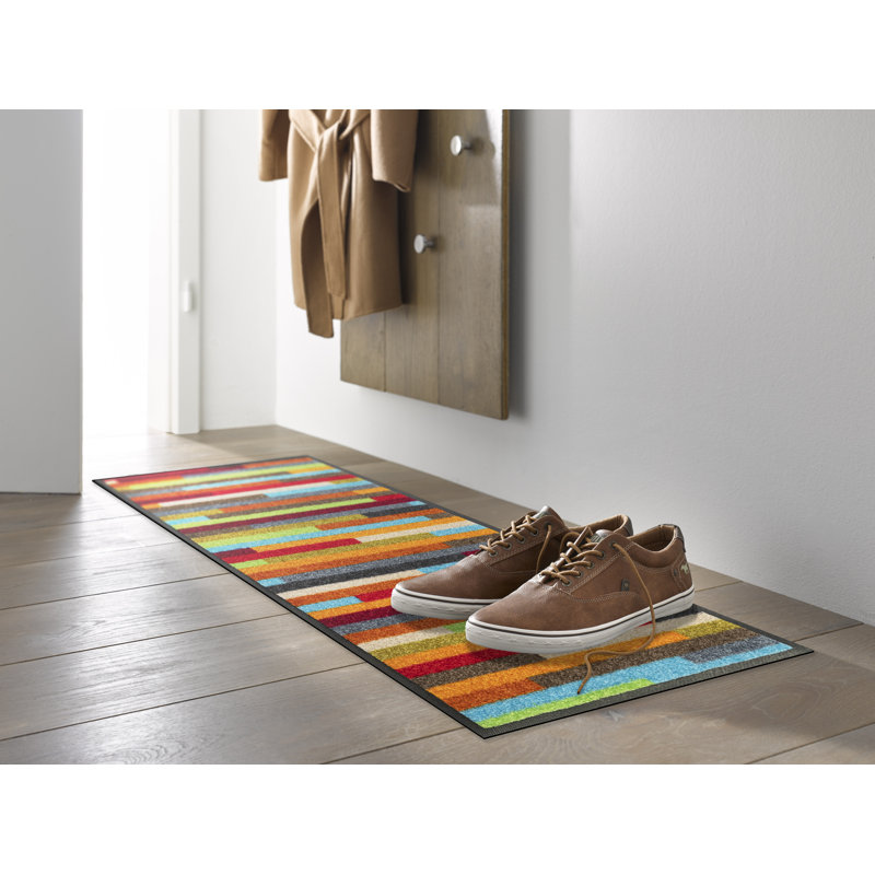 Mikado Non-Slip Doormat, Colorful, Rectangular 35 x 75cm