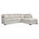 Gramercy Park Upholstered L-Shaped Sectional