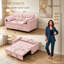 Canapé-lit modulaire 54,30 po Corduroy-129576242