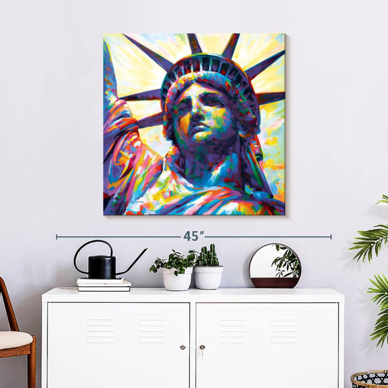Portrait de Nicci Lady Liberty, H 30 po x l 30 po