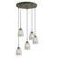 Luminaire suspendu en forme de cloche 5 lumières Murphy-432116263-432116256