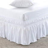 Ruffled Wrinkle Resistant Wrap Around Bed Skirt