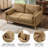 Lagoa 59.8" W Boucle Square Arm Loveseat -1553399617