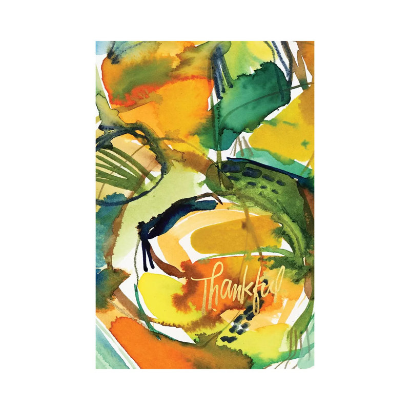 Painterly Inspiration by Joy Ting - Wrapped Canvas Gallery-Wrapped Canvas Giclée, 30.48cm H x 20.32cm W