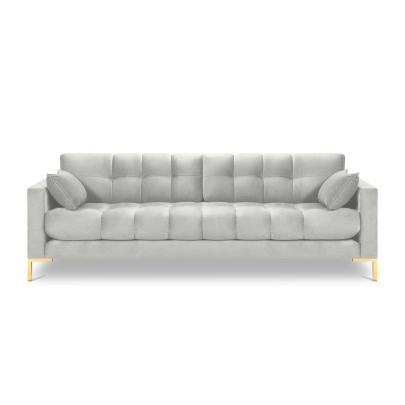 Adoraim 4 Seater Sofa, Gold, Silver