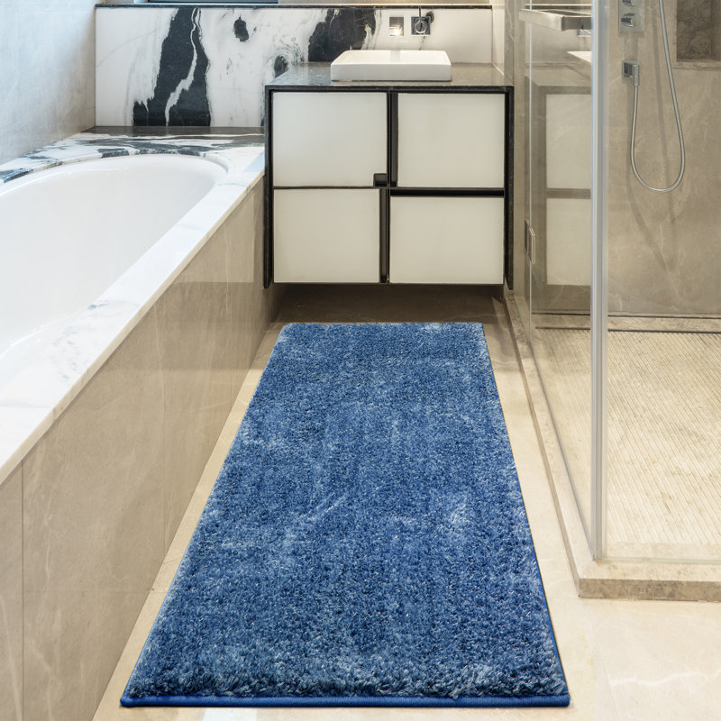 Pure Non-Slip Bath Rug, 22.4"W X 59"L